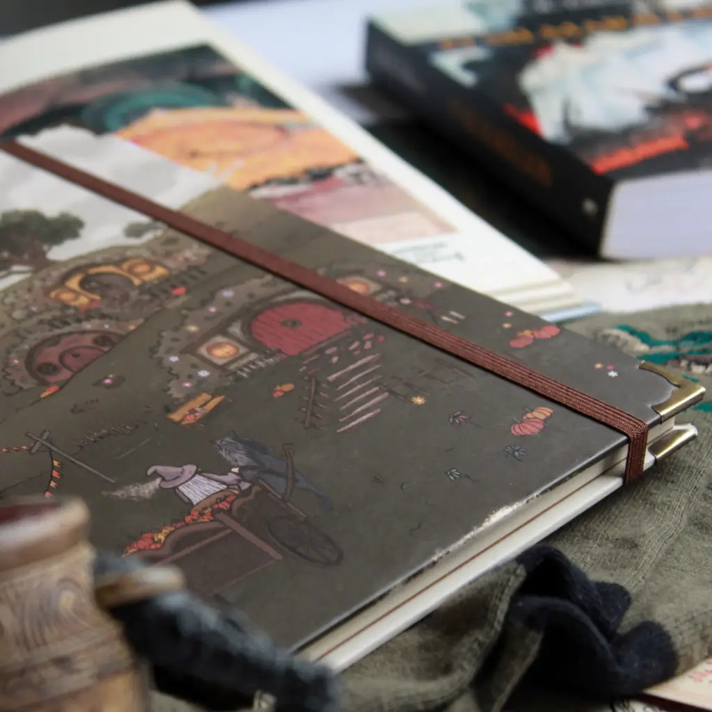 Caderno presente amiga