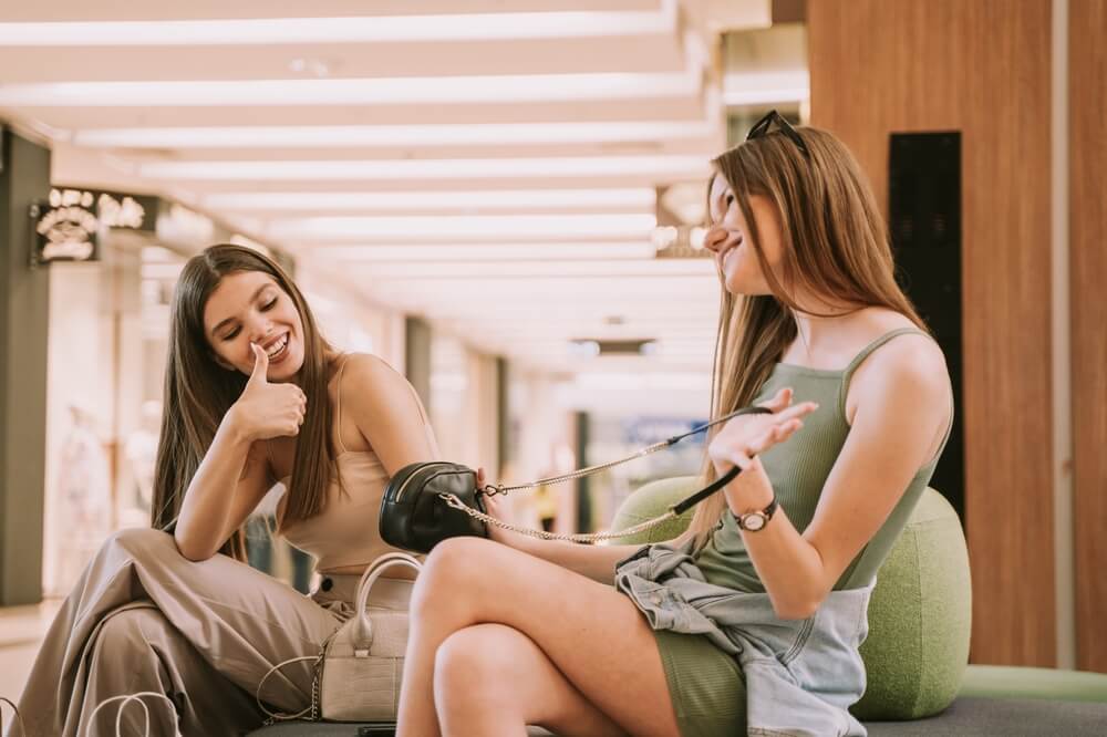 Bolsa de presente para amiga